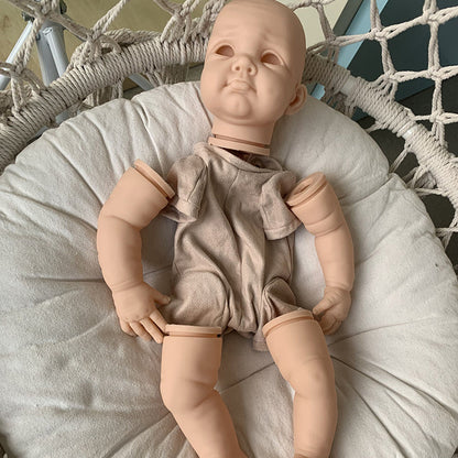 22 Zoll Biby DIY unbemalt Offene Augen Reborn Puppe Kit