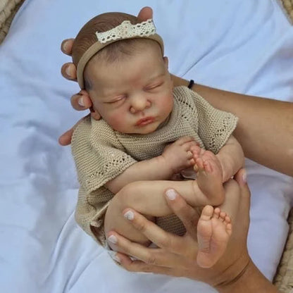 19 Zoll May Geschlossene Augen Rebornpuppen-Romy