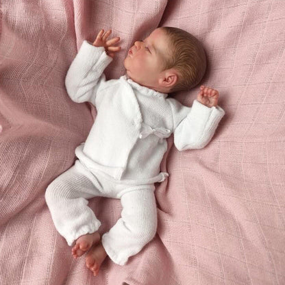 10 Zoll Reborn Puppen mit geschlossenem Augen-Stoffkörper