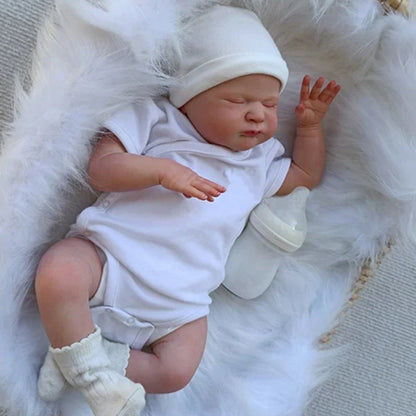 Violette 19 Zoll wirklich schlafende Reborn Puppe-Max