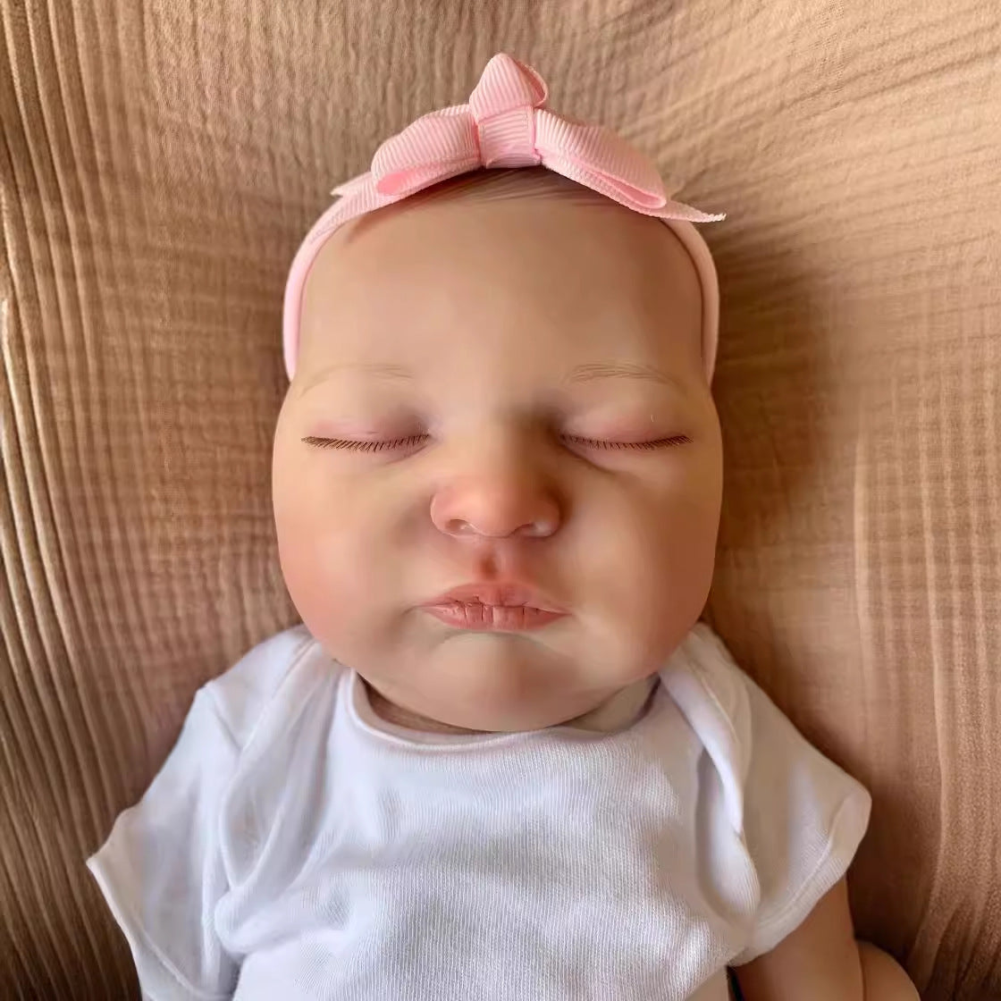 20 Zoll Nora Süß Schlafen Reborn Puppe Ohne Haare