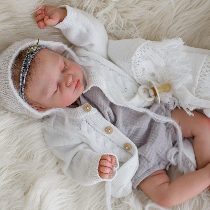 20 Zoll Avelee Geschlossene Augen DIY leer Reborn Baby Kit