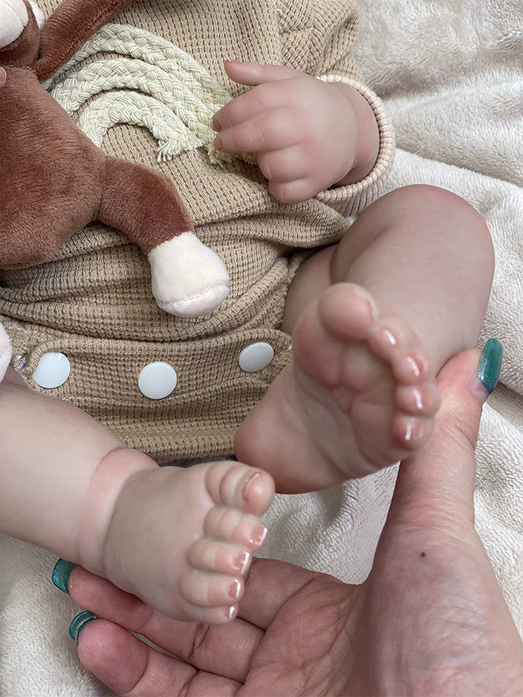 18 Zoll Helen offene Augen Stoffkörper Reborn Puppe-Bettie