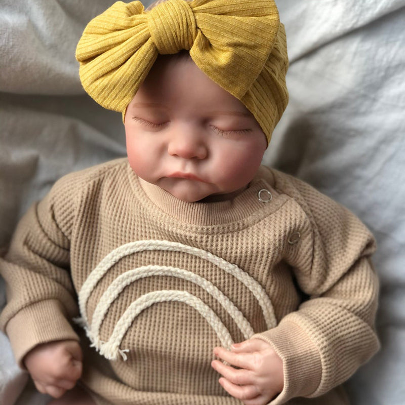 18 Zoll Süße Larry Schlafend Reborn Puppe Mädchen-Levi