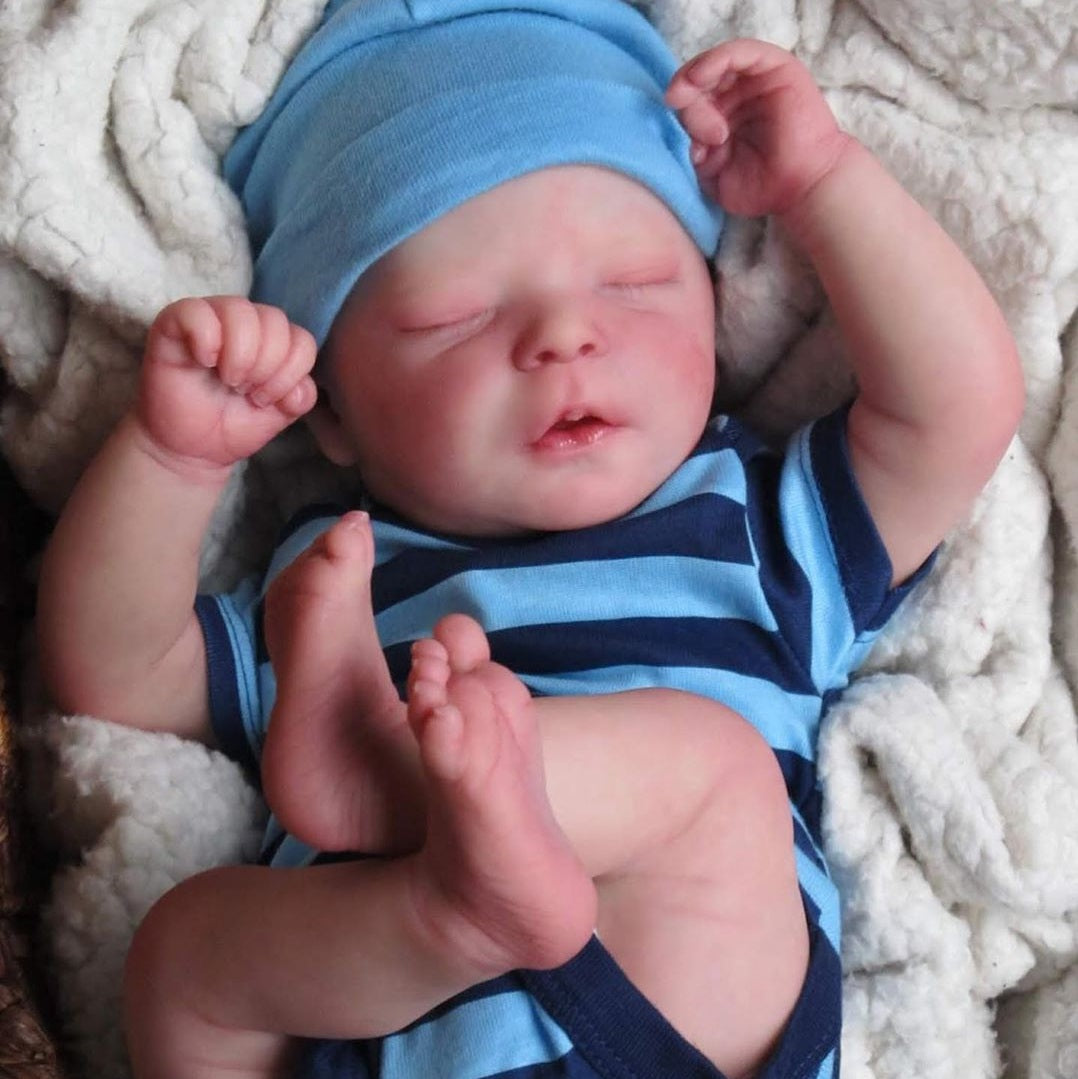 Realistische 18'' Dale Reborn Babypuppe Junge- Darren