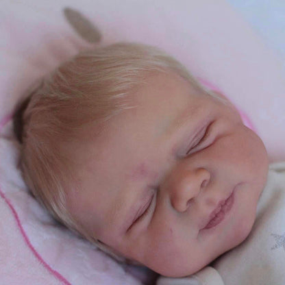 19 Zoll Realistische Blonde Haar Reborn Puppen
