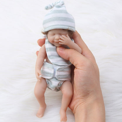 6 Zoll 15cm Lächeln Mini-Rebornpuppe April