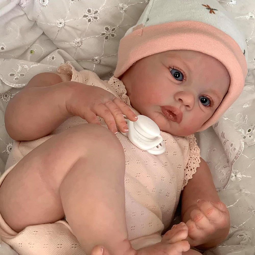 19 Zoll Augen auf Kelly Reborn-Puppen Mädchen-Meadow