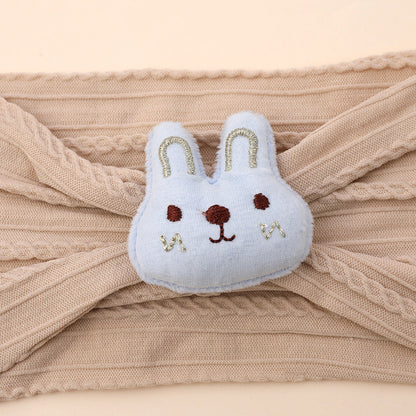 Niedliches Hasen-Baby-Stirnband aus Nylon