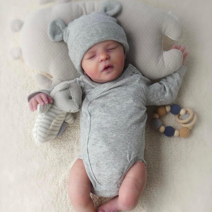 18 Zoll schlafende Howar Geschlossene Augen Reborn Jungee Puppen