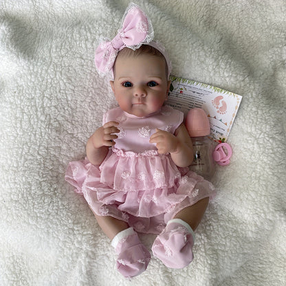 18 Zoll Helen Augen auf Reborn Puppen Mädchen-Bettie