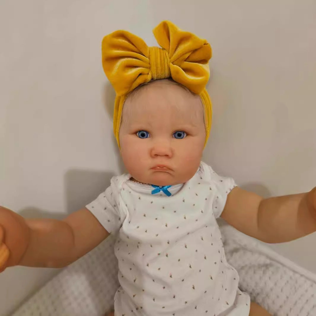 24 Zoll Reborn Puppe mit offenen Augen - Charlotte