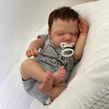 50 cm realistische Reborn-Puppen mit geschlossenen Augen und weichem Körper