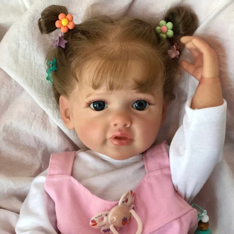 22 Zoll Lebensechte Süss Matilda Reborn Puppen Mädchen-Betty