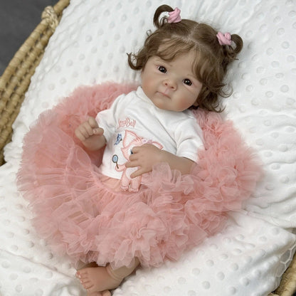 18 Zoll weiches und kuscheliges Reborn Babypuppen Mädchen – Bettie