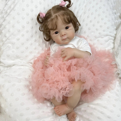 18 Zoll weiches und kuscheliges Reborn Babypuppen Mädchen – Bettie