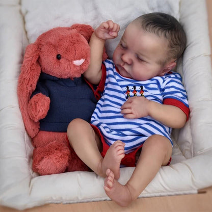 18 Zoll lebensechte Hogan Reborn Babypuppen Junge