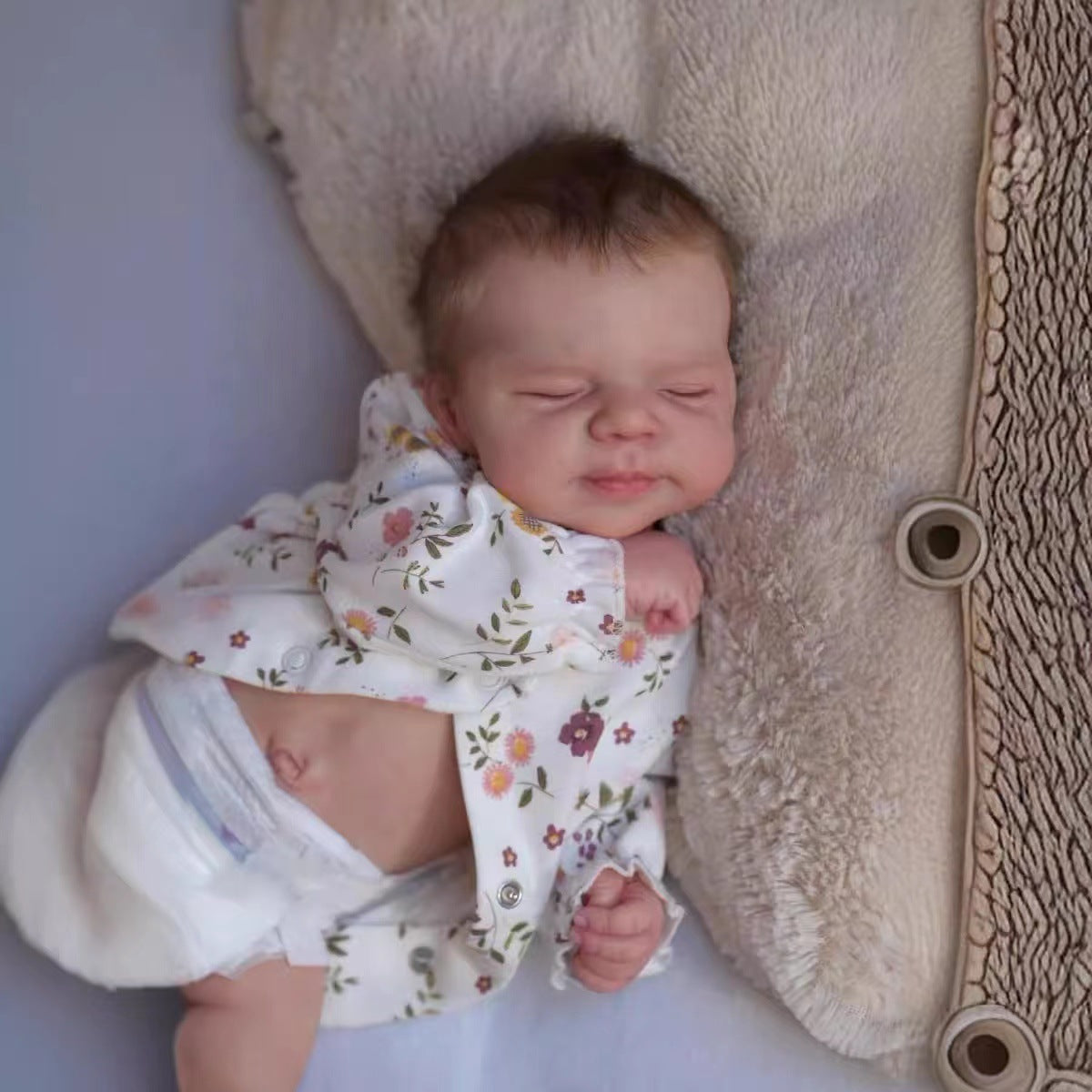 19 Zoll realistische Jesse Geschlossene Augen Reborn Babypuppen-Pascale
