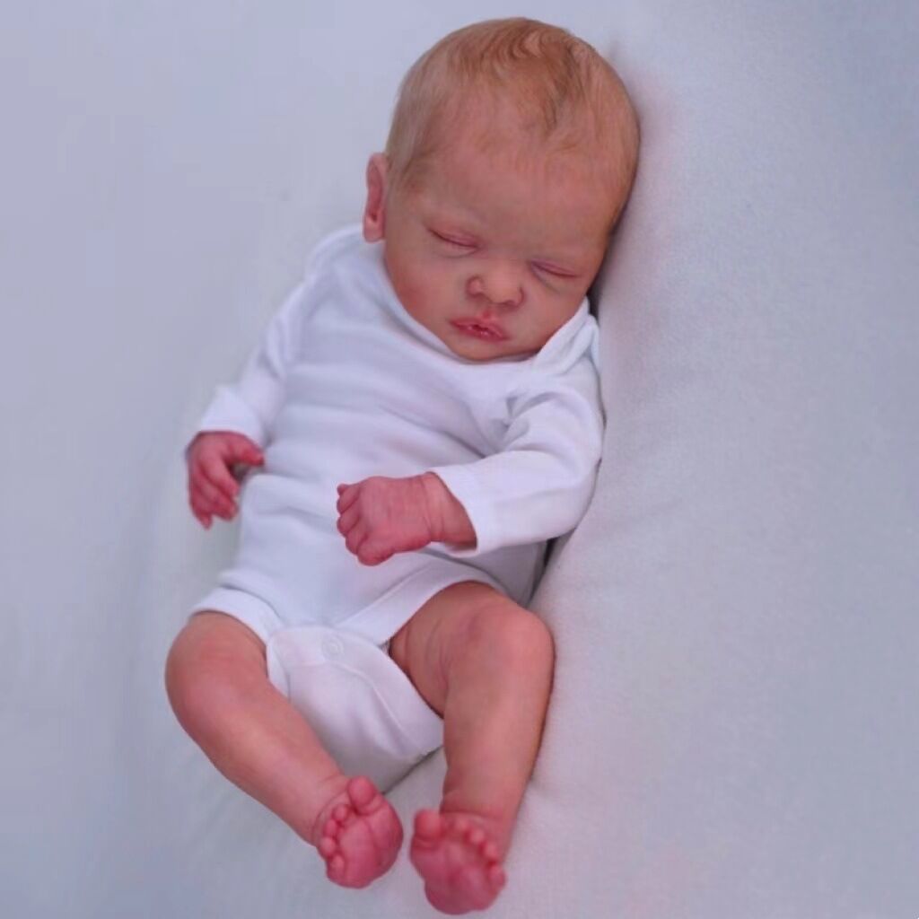 19 Zoll Noel Geschlossene Augen Reborn Babypuppen-Romy