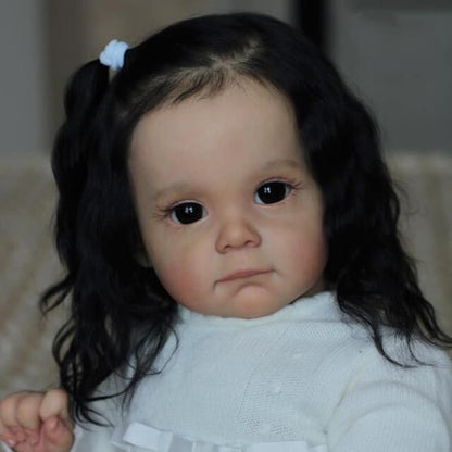 24 Zoll wiedergeborene Puppe mit offenen Augen - Maggie