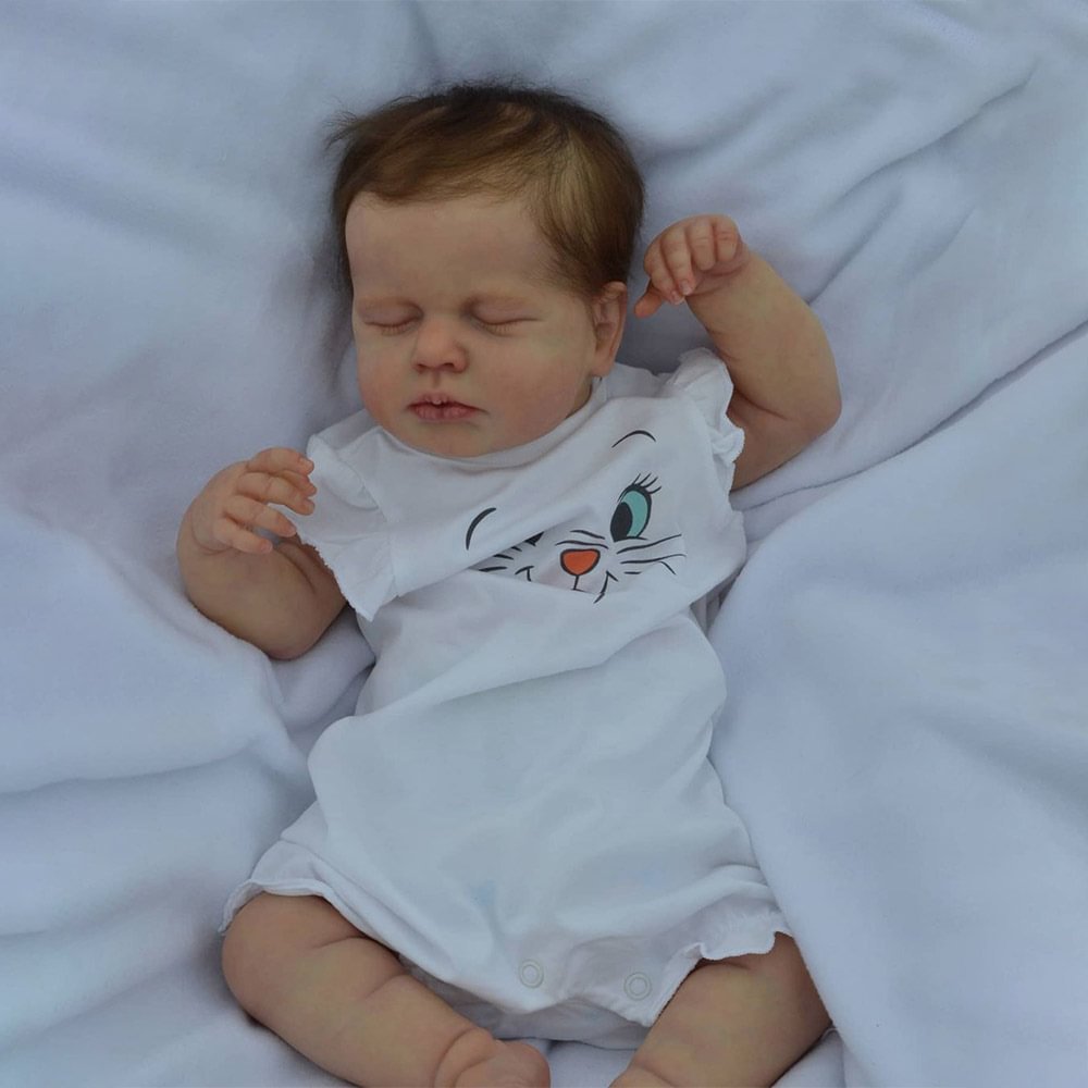 20 Zoll Rebornpuppe Jungen/Mädchen mit geschlossenen Augen