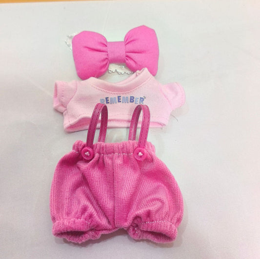 Rosen-3-teiliges Kleidungsset für 8 Zoll/20 cm Reborn Puppen