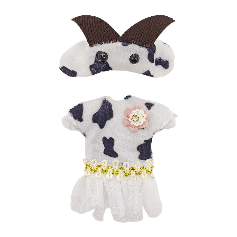 Cartoon-Kleid für 6 Zoll (15 cm) Minipuppen