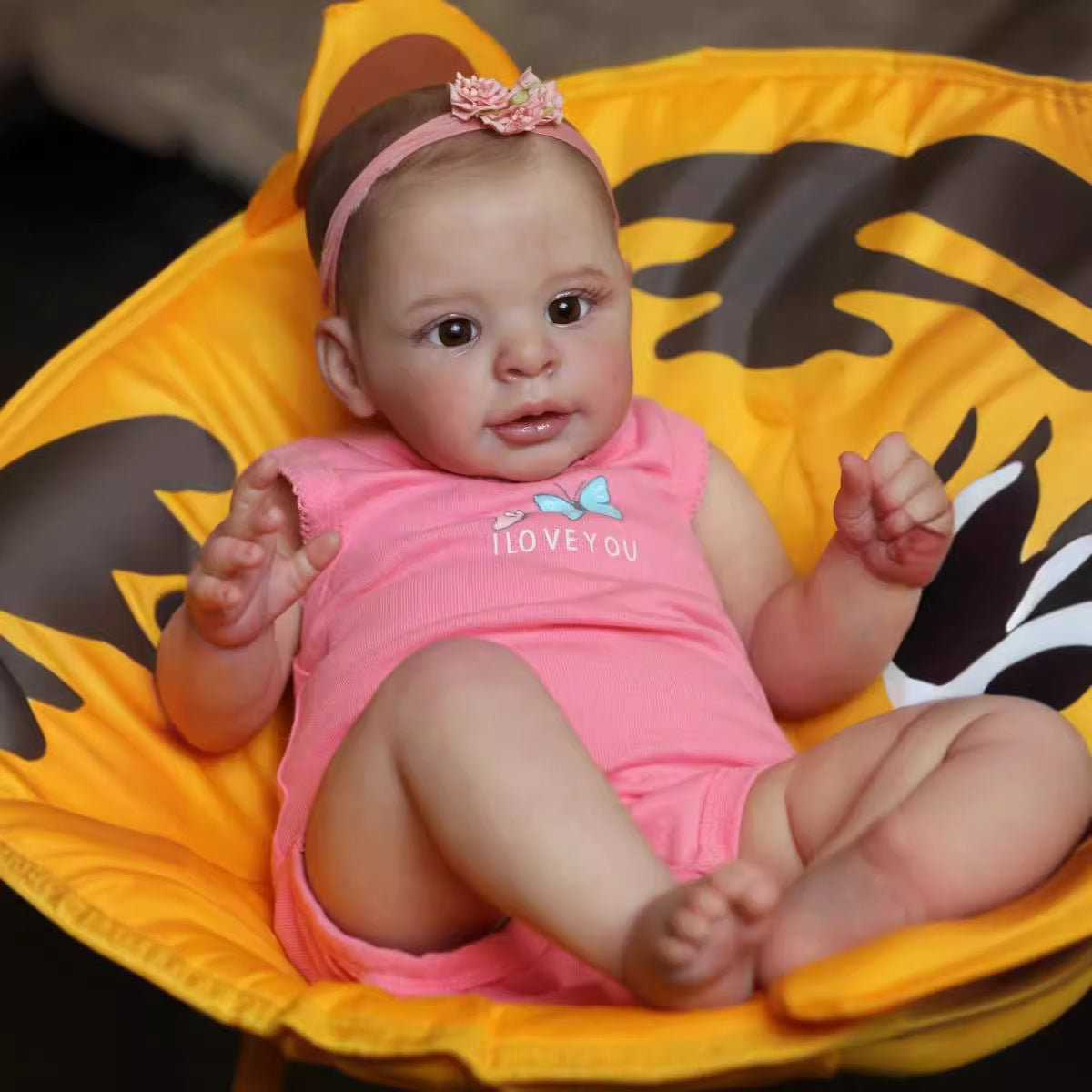 Süße 21 Zoll süße Reborn Babypuppen ohne Haare-Jaylan