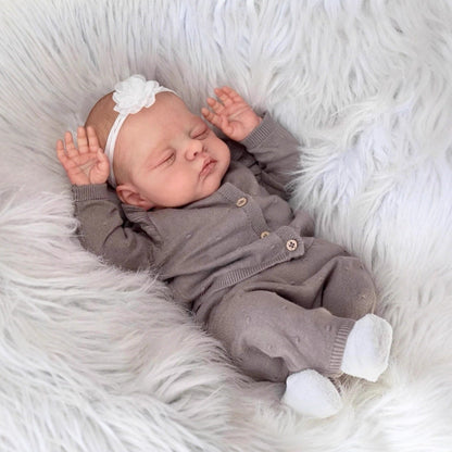 50cm weiche Reborn-Puppe mit Schlaffunktion - Irys