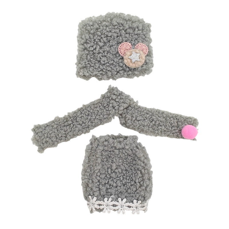 Cartoon-Kleid für 6 Zoll (15 cm) Minipuppen