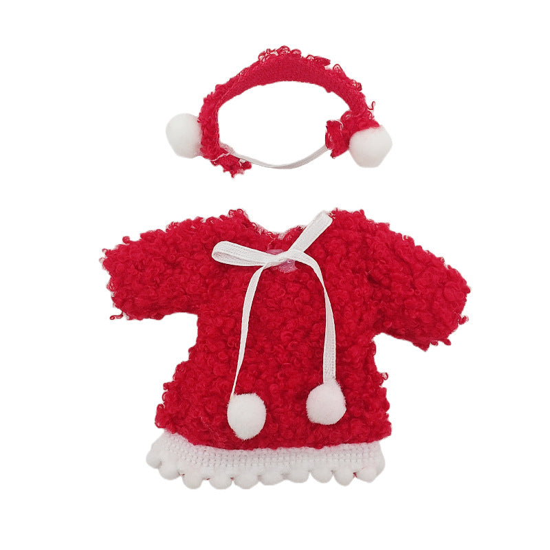 Cartoon-Kleid für 6 Zoll (15 cm) Minipuppen