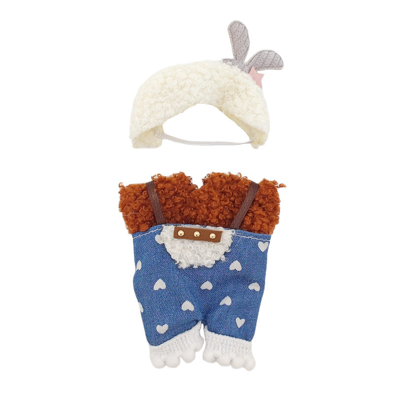 Cartoon-Kleid für 6 Zoll (15 cm) Minipuppen