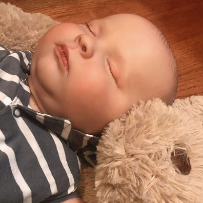 24 Zoll Rebornpuppen mit geschlossenen Augen-Joseph