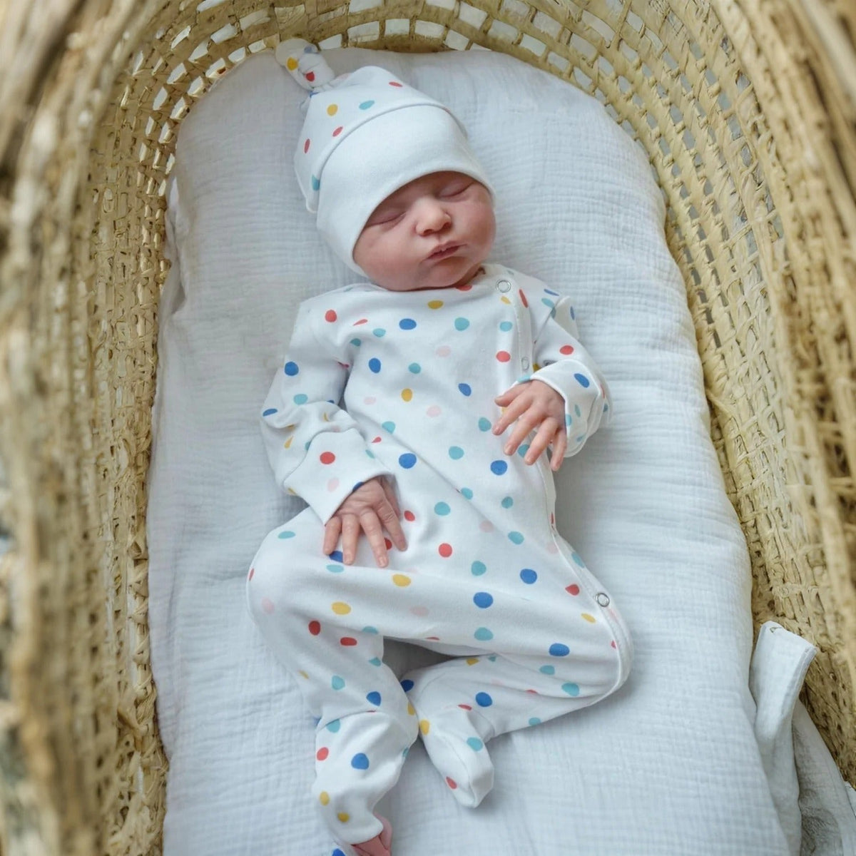 20 Zoll lebensechte schlafende Reborn Puppe – Laura