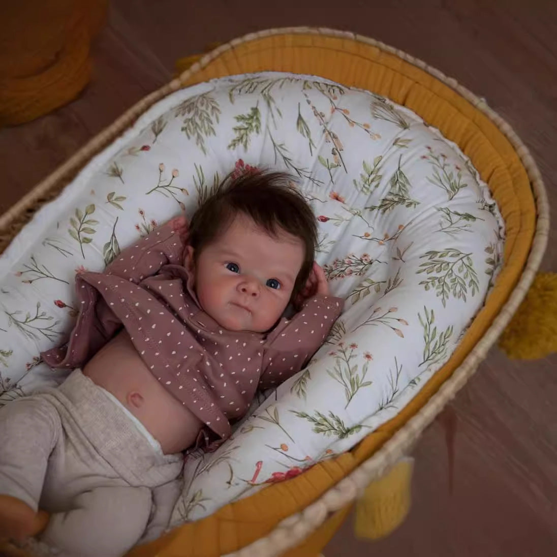 18 Zoll Irma Offene Augen Kurze Haare Reborn Puppe Mädchen-Bettie