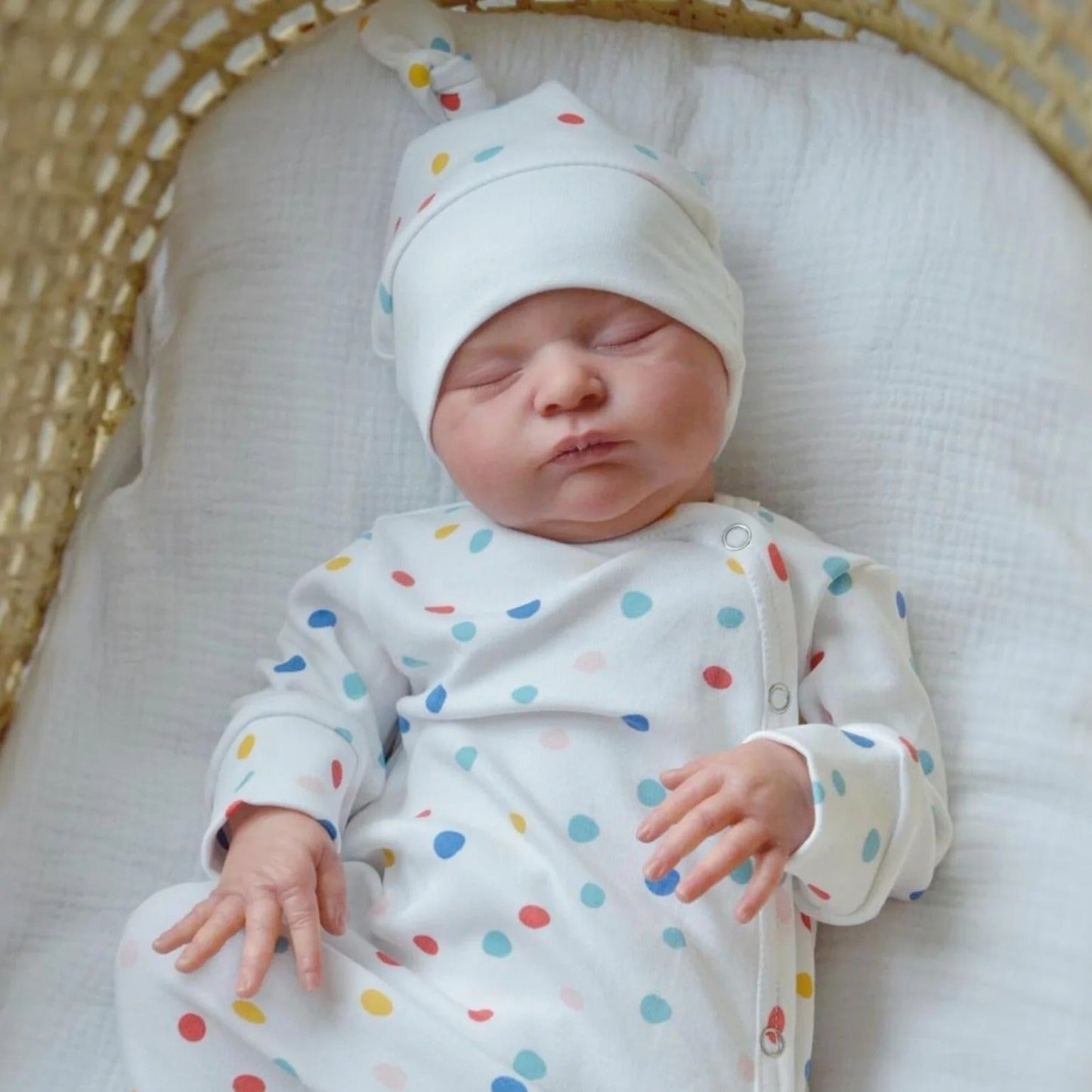 20 Zoll lebensechte schlafende Reborn Puppe – Laura
