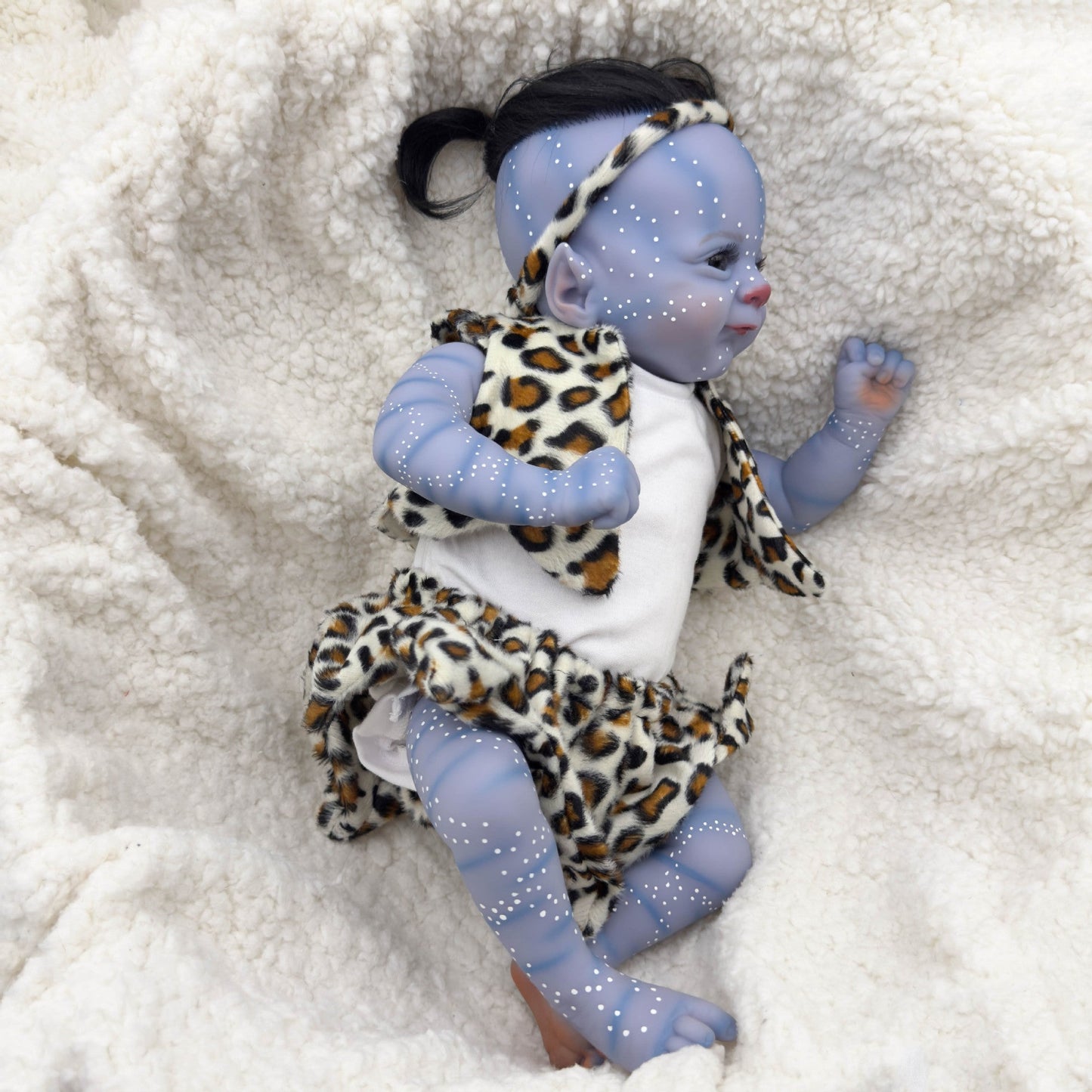 18 Zoll Reborn Baby Avatar mit offenen Augen