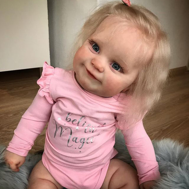 20 Zoll Reborn Ada Puppen mit blonden Haaren-Maddie