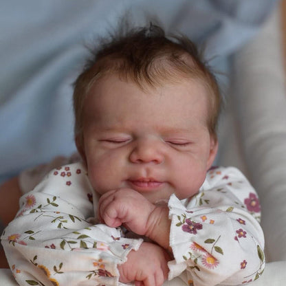 19 Zoll realistische Jesse Geschlossene Augen Reborn Babypuppen-Pascale