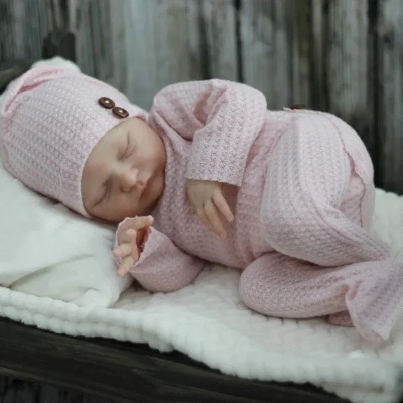 20 Zoll Cecilia Geschlossene Augen Reborn Puppen-Laura