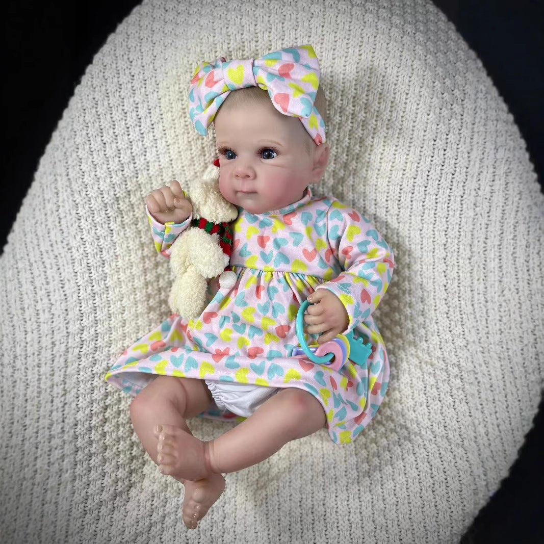 18 Zoll Kristall Offene Augen Stoffkörper Bettie Reborn Puppe