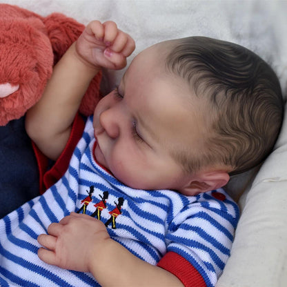 18 Zoll lebensechte Hogan Reborn Babypuppen Junge