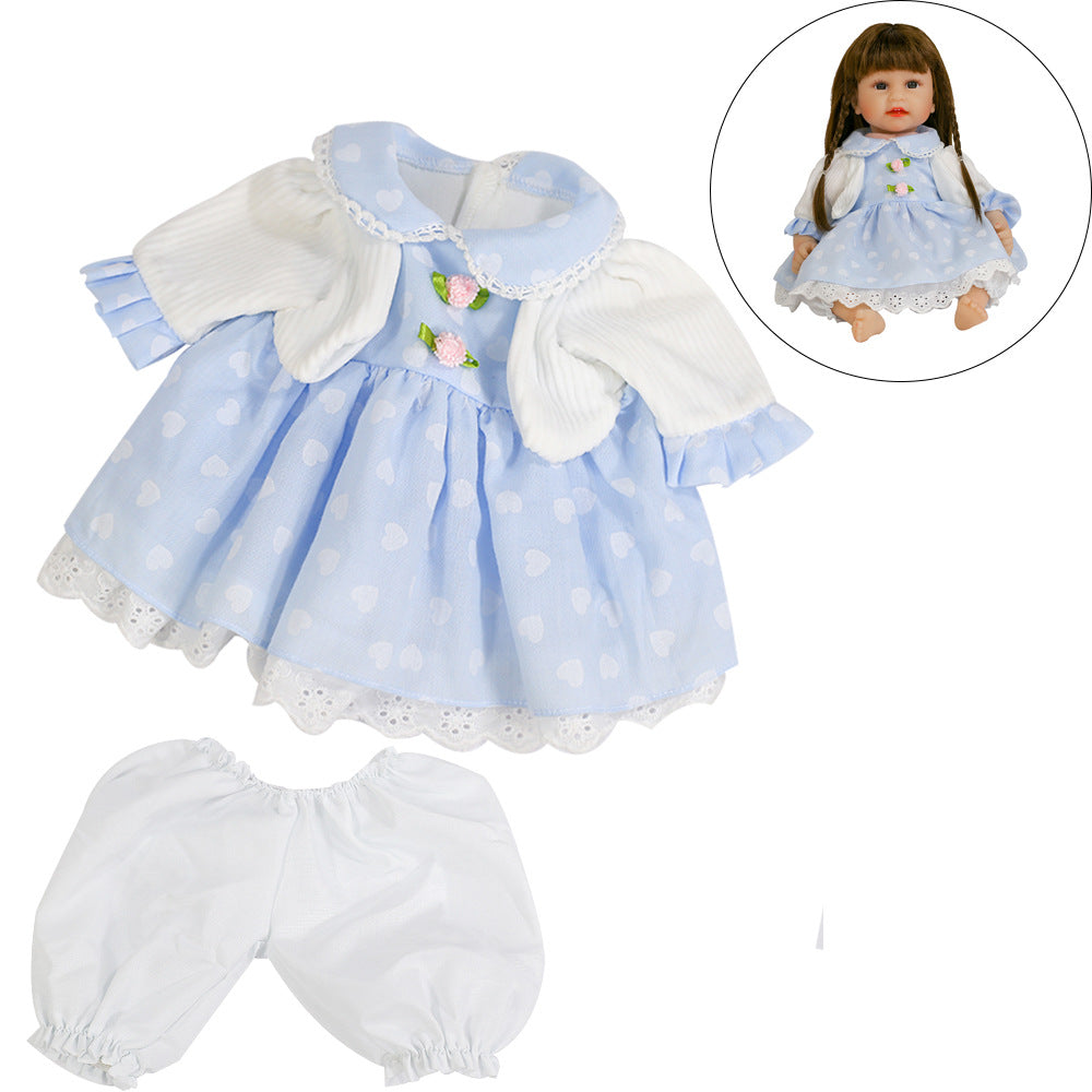 Kleidungsset für 17–19 Zoll Reborn-Puppen