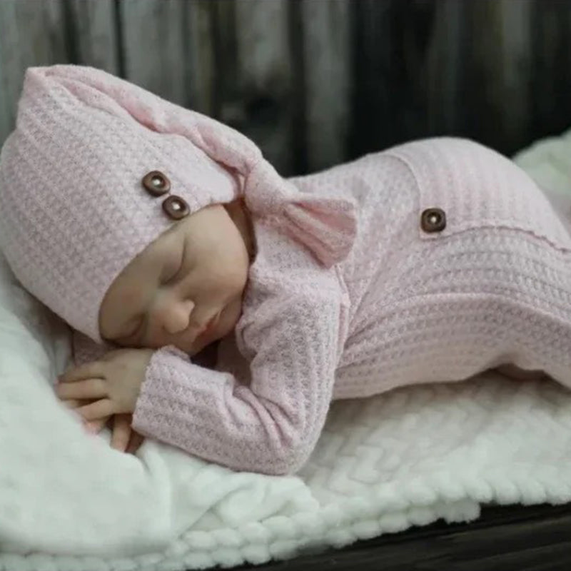20 Zoll Cecilia Geschlossene Augen Reborn Puppen-Laura