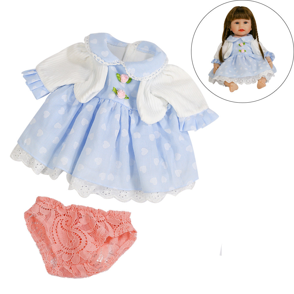 Kleidungsset für 17–19 Zoll Reborn-Puppen