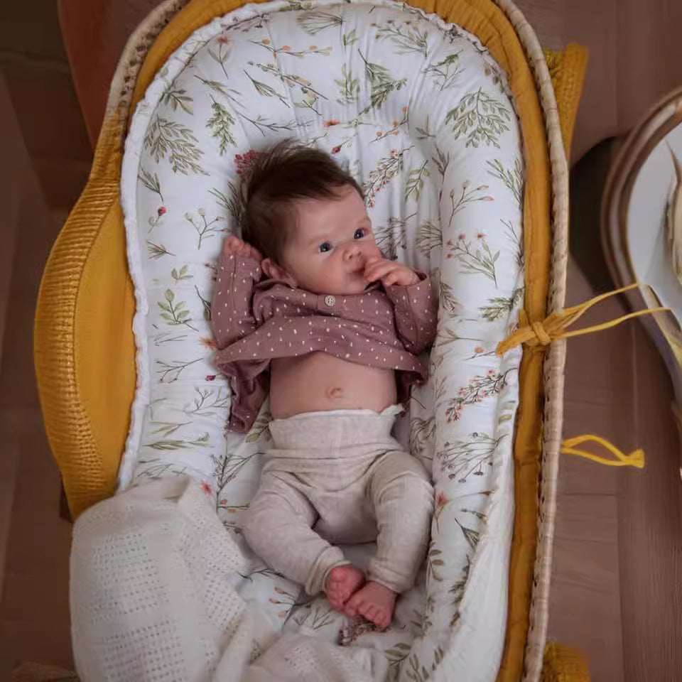 18 Zoll Irma Offene Augen Kurze Haare Reborn Puppe Mädchen-Bettie