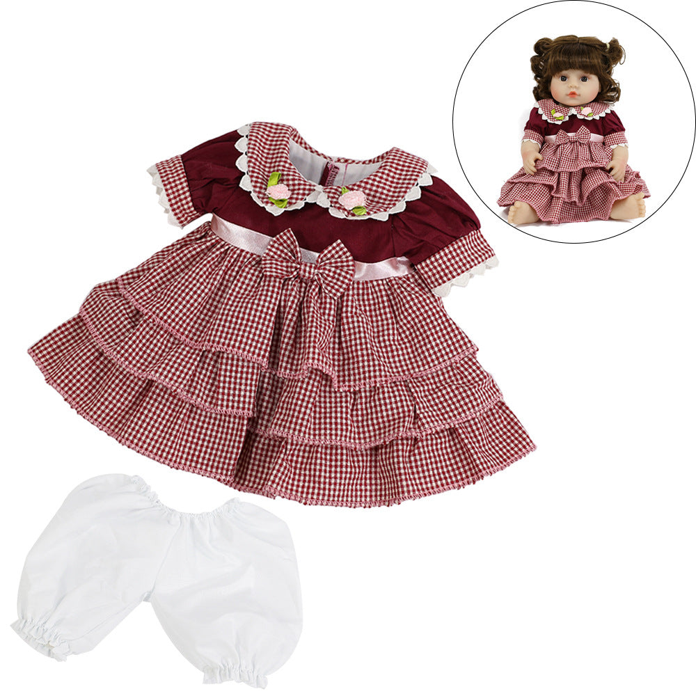 Kleidungsset für 17–19 Zoll Reborn-Puppen