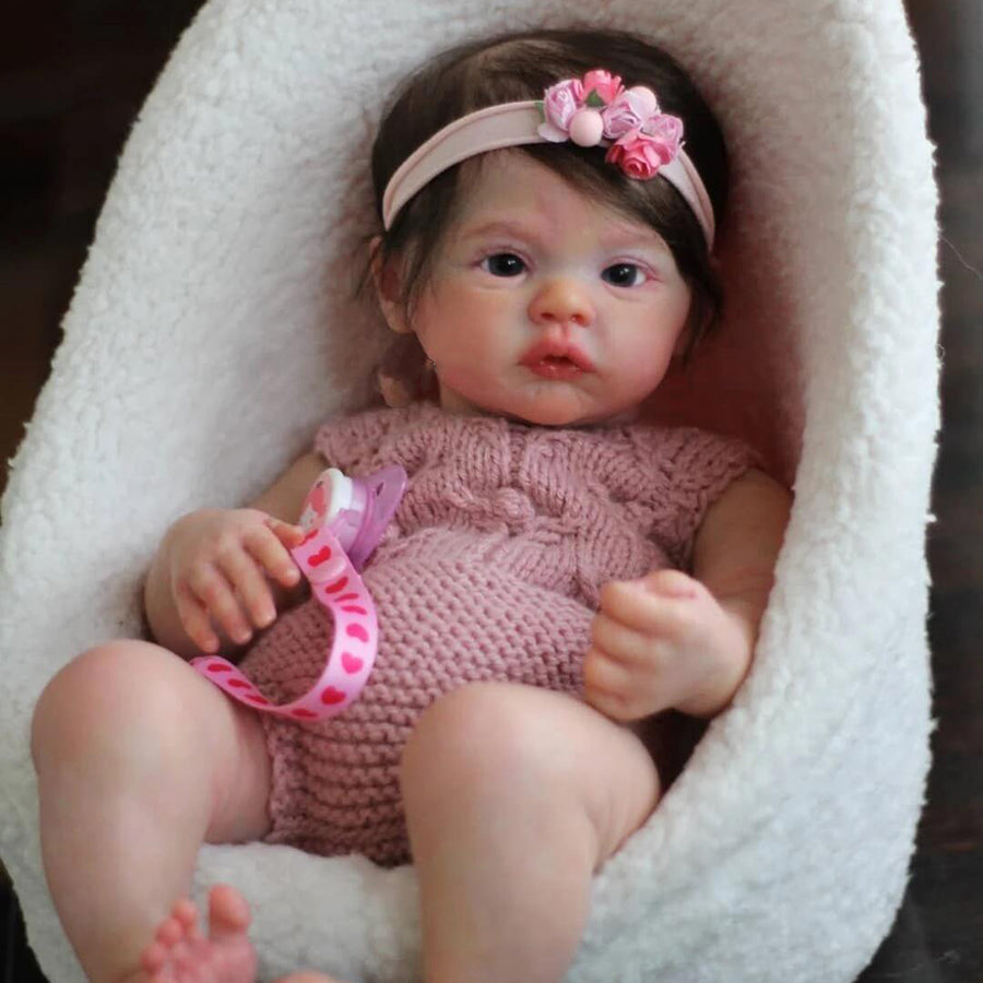 19 Zoll realistische Molly offene Augen Reborn Puppe Mädchen-Meadow