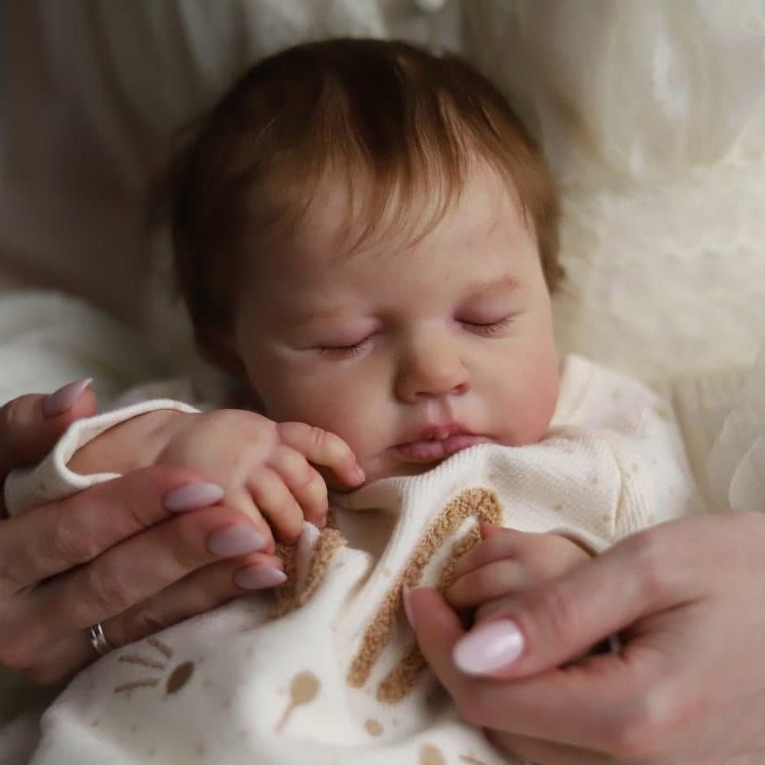 20 Zoll Reborn Babypuppe Jungen/Mädchen mit geschlossenen Augen