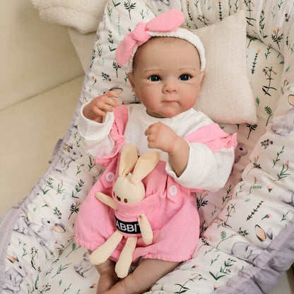 18 Zoll Ophelia Blaue Augen Reborn Puppe Mädchen-Bettie